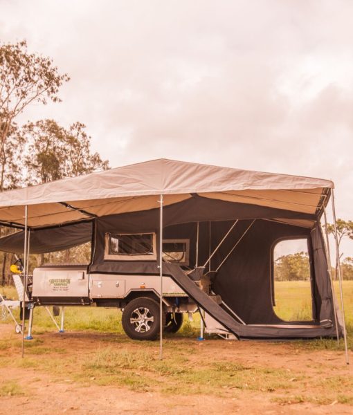 Austrack TELEGRAPHLT Forward Folding Camper Trailer Hard Floor LITE