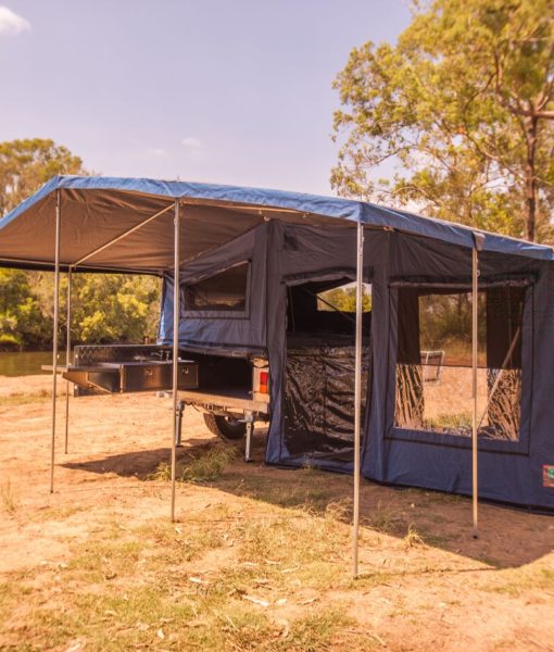 Austrack TELEGRAPHLT Forward Folding Camper Trailer Hard Floor LITE