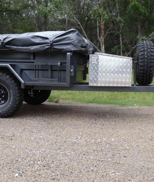 Austrack TELEGRAPHLT Forward Folding Camper Trailer Hard Floor LITE Camper Trailers & Rooftop