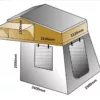 roof top tent dimensions xl