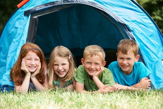 kids-camping