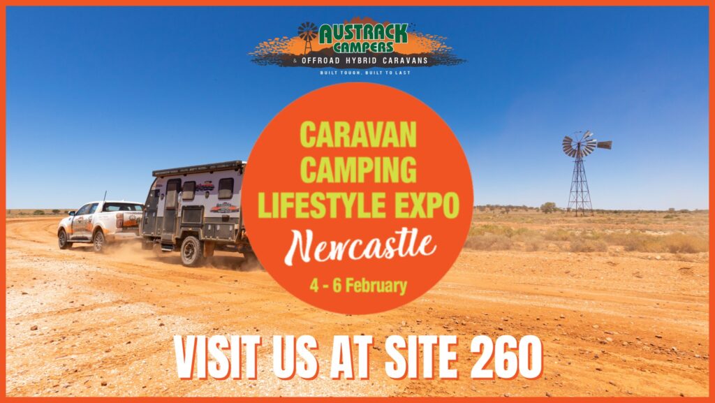 Austrack Campers at the Newcastle Caravan Camping Lifestyle Expo Camper Trailers & Rooftop Tents