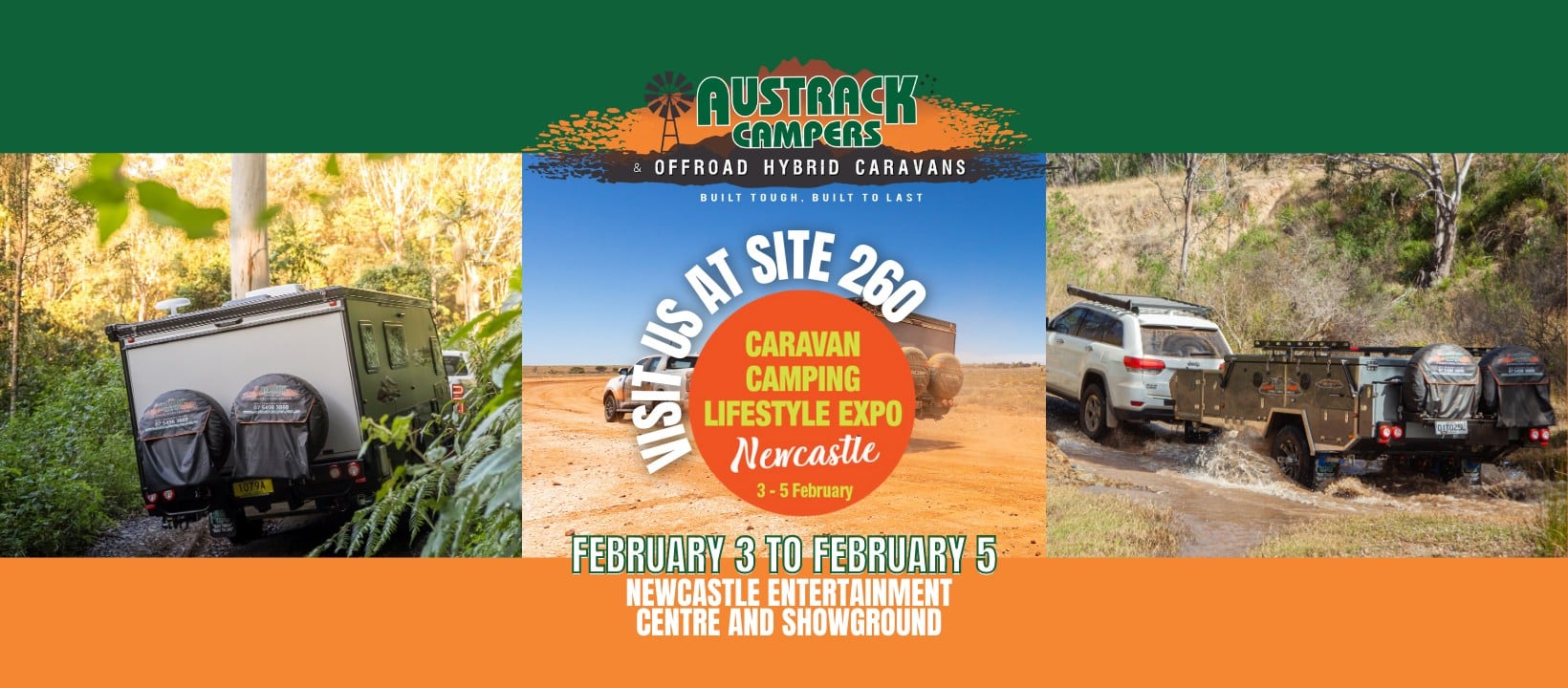 Austrack Campers the Newcastle Caravan Camping Lifestyle Expo