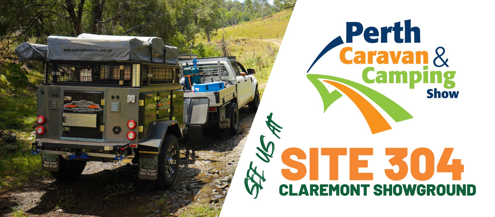 Austrack Campers at the Perth Caravan and Camping Show Camper