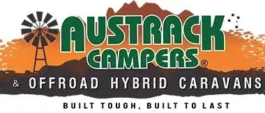Austrack Campers Side Sticker (120mm x 500mm)