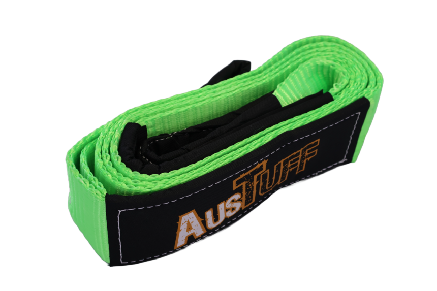 AusTuff 4x4 Recovery Kit - Snatch Strap with Block and Dampener - Image 4