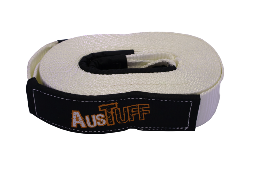 AusTuff 4x4 Recovery Kit - Snatch Strap with Block and Dampener - Image 5