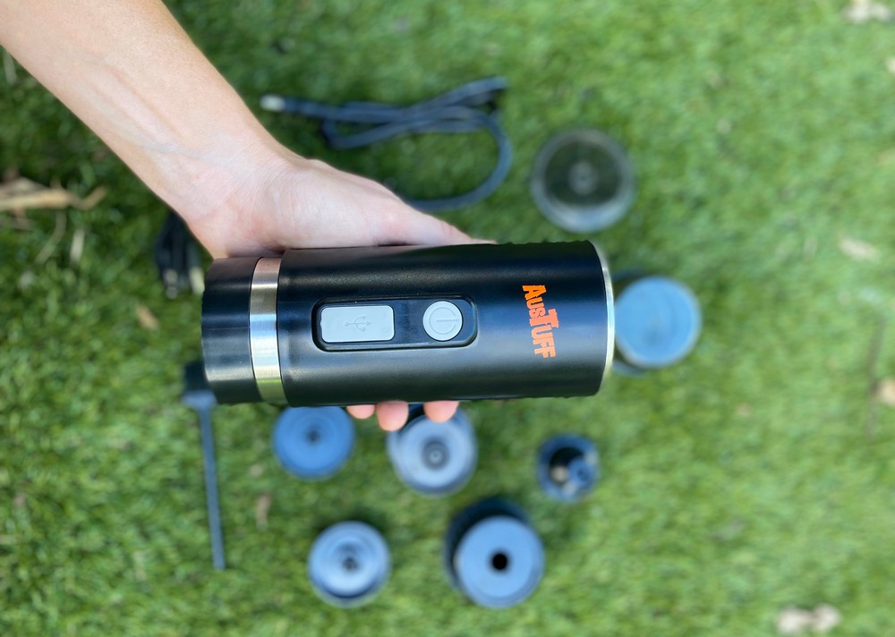 AusTuff 3in1 Portable Espresso Coffee Machine Offroad Hybrid