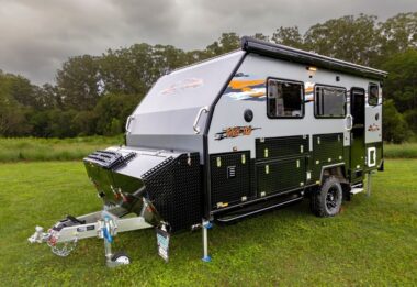 Gibb 16B Side Bunk Family Hybrid Off-road Caravan
