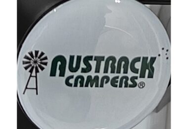 Austrack Campers Indoor Fan Sticker