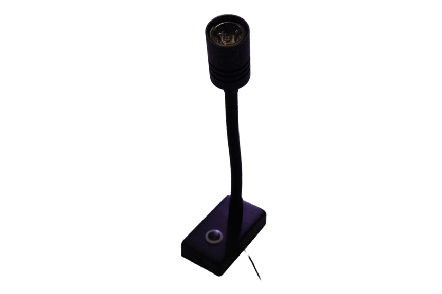 Austrack Black Bedside Light PASSENGER SIDE with USB - Image 3