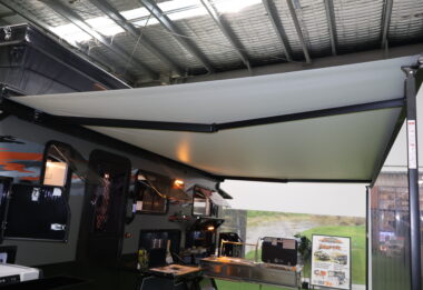 Austrack Awning Arm LH (Front of Caravan) - Does not suit 2.9m & 5m Awnings