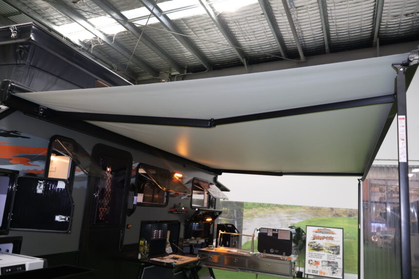 Austrack Awning Arm LH (Front of Caravan) - Does not suit 2.9m & 5m Awnings