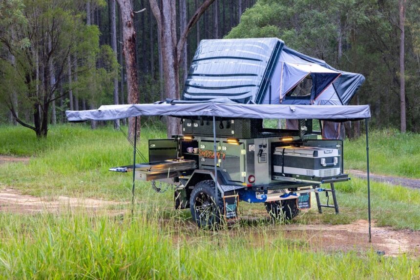 SIMPSON X Rooftop Tent Camper Trailer - Image 3