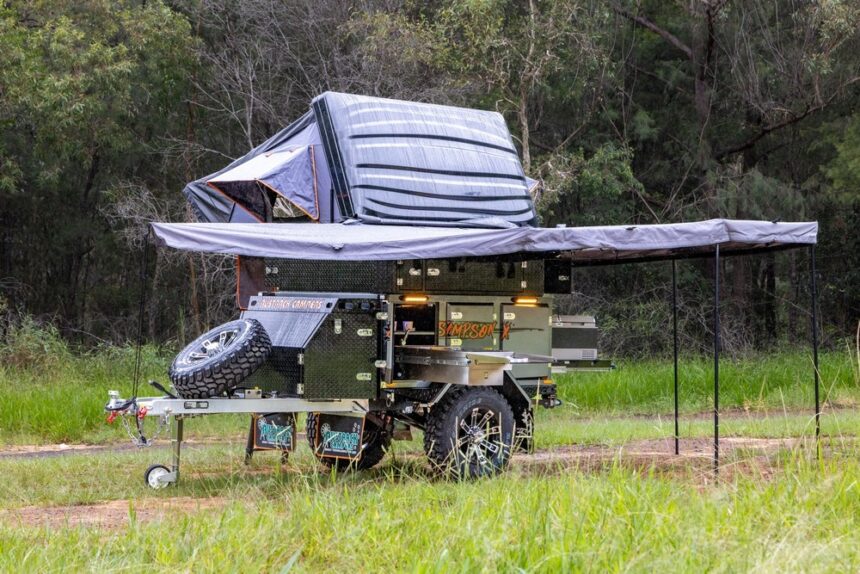 SIMPSON X Rooftop Tent Camper Trailer - Image 4