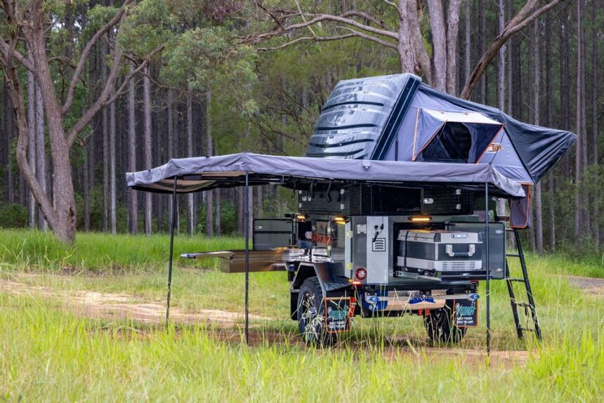 SIMPSON X Rooftop Tent Camper Trailer - Image 5