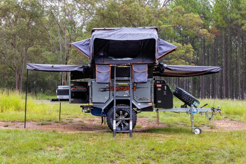 SIMPSON X Rooftop Tent Camper Trailer - Image 6