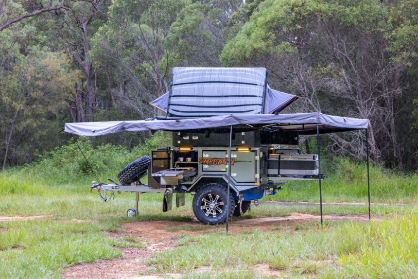 SIMPSON X Rooftop Tent Camper Trailer - Image 7