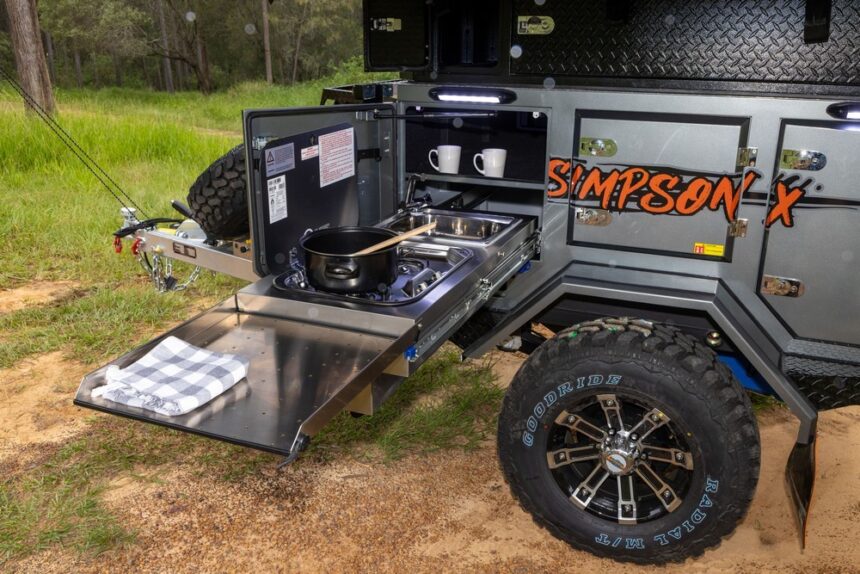 SIMPSON X Rooftop Tent Camper Trailer - Image 8