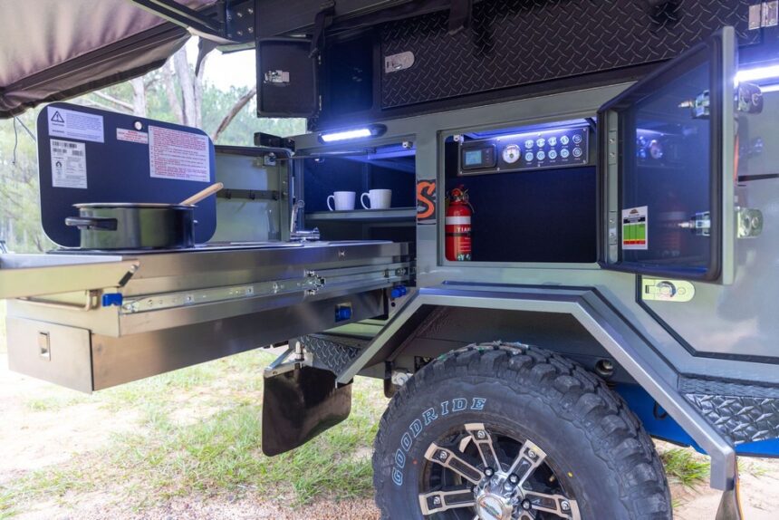 SIMPSON X Rooftop Tent Camper Trailer - Image 9