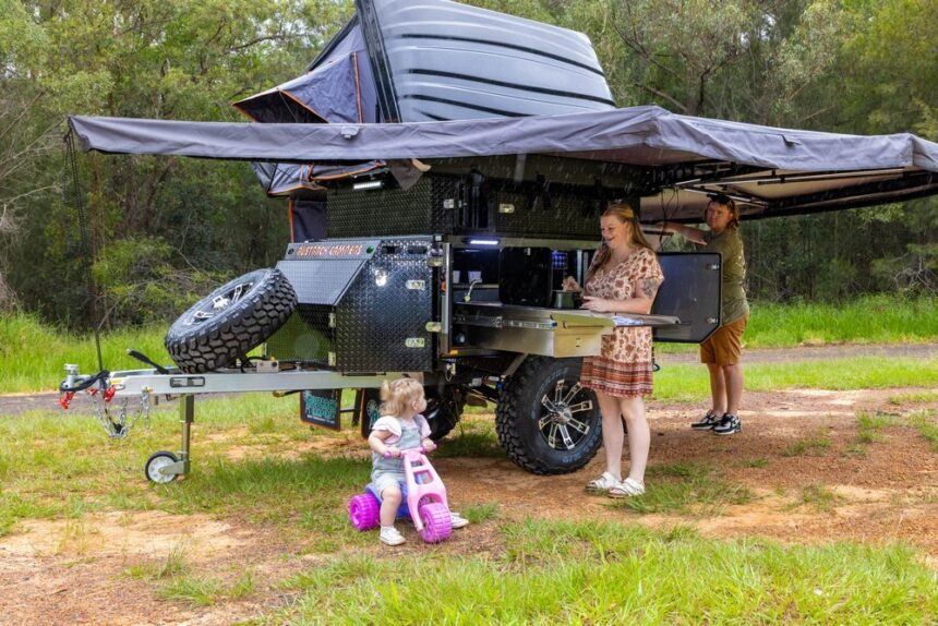 SIMPSON X Rooftop Tent Camper Trailer - Image 17