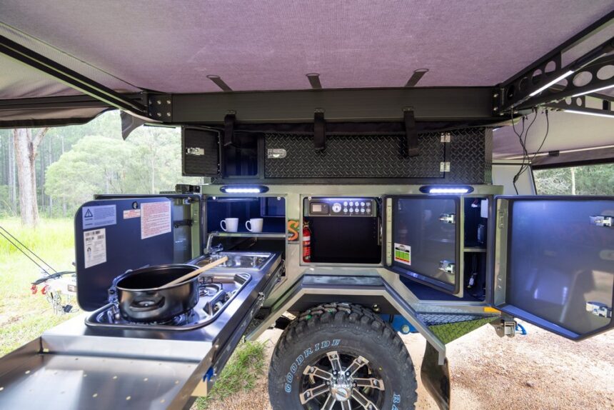 SIMPSON X Rooftop Tent Camper Trailer - Image 23