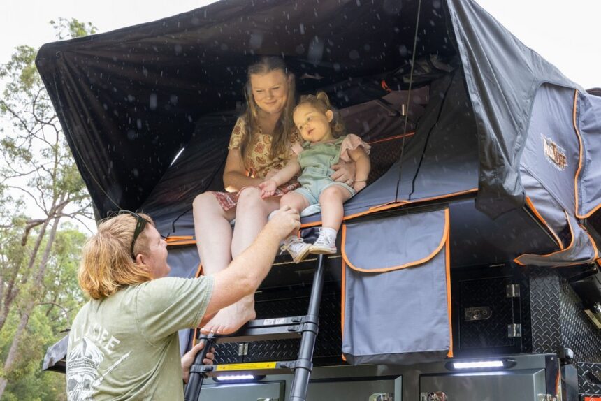 SIMPSON X Rooftop Tent Camper Trailer - Image 29