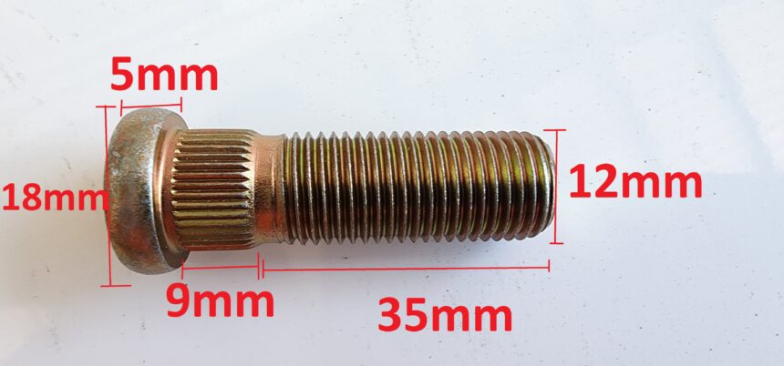 Austrack Campers Wheel Stud M14 (each)