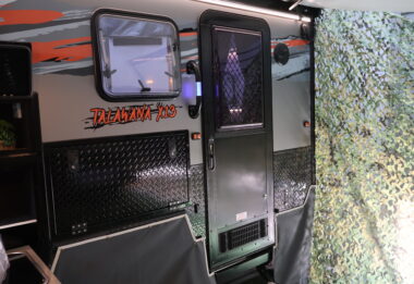 Aussie Traveller Entry Door to suit RH Talawana Models (Not Low Series)