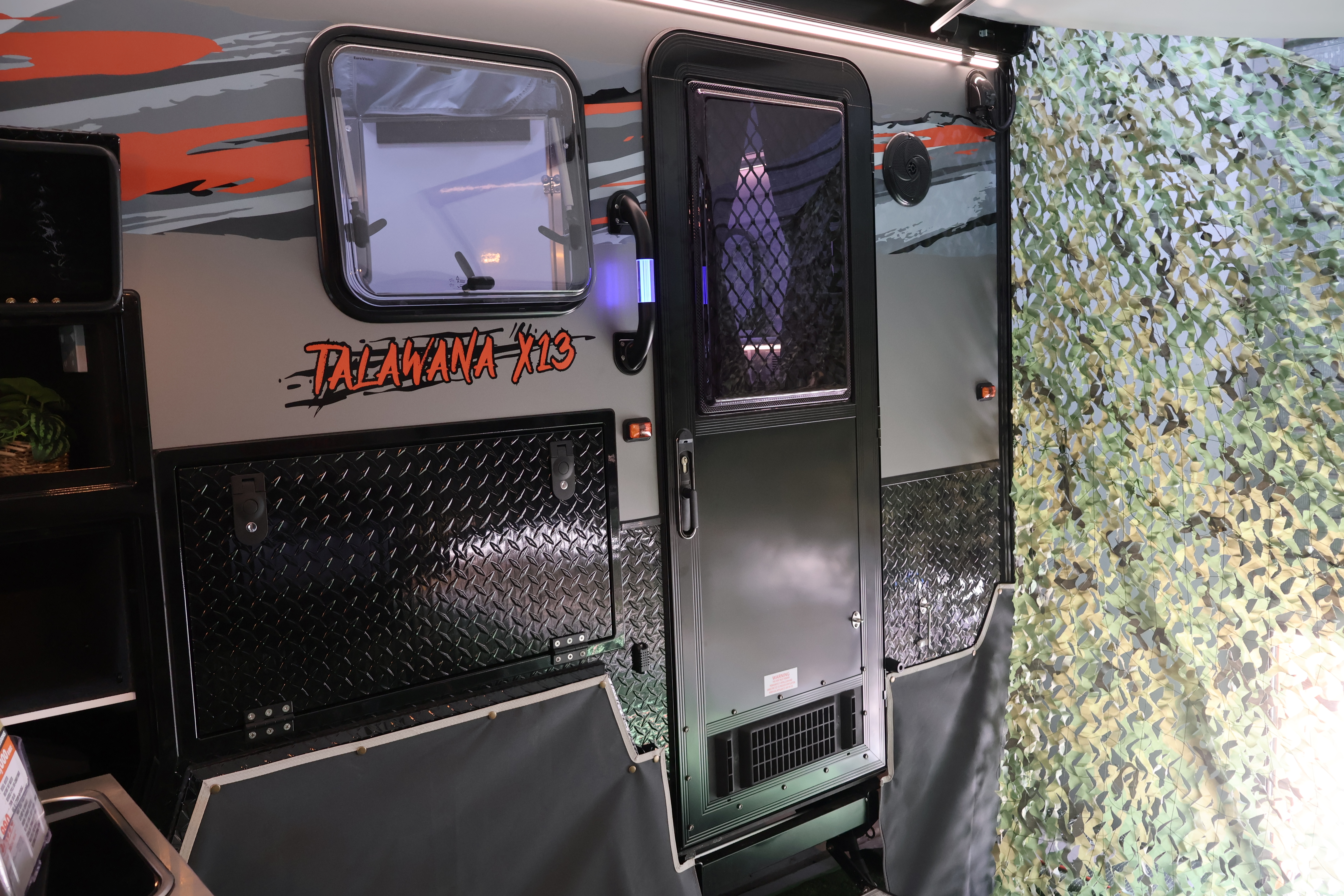 Aussie Traveller Entry Door to suit RH Talawana Models (Not Low Series)