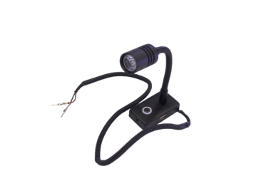 Austrack Black Bedside Light DRIVER SIDE with USB