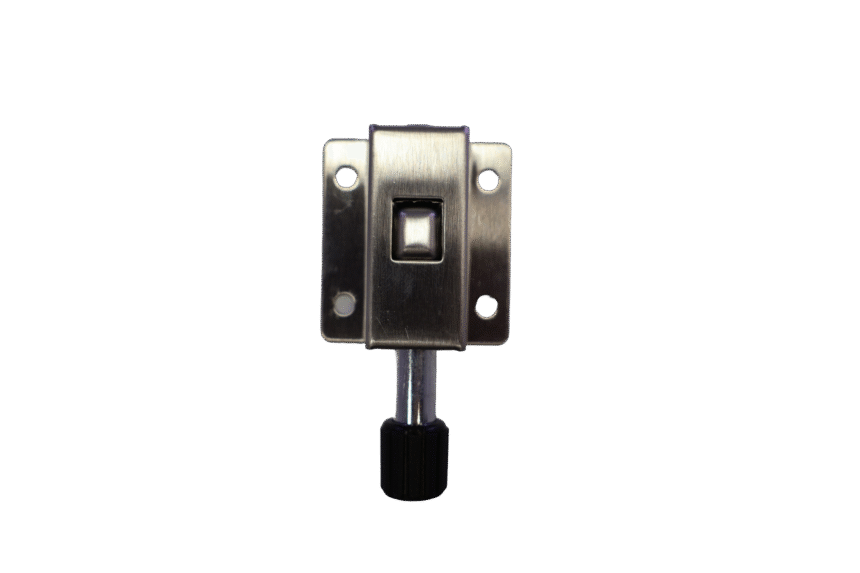 Austrack Campers Fridge Slide Storage Box Lock (also used to hold up fold away kitchen leg) - Image 3