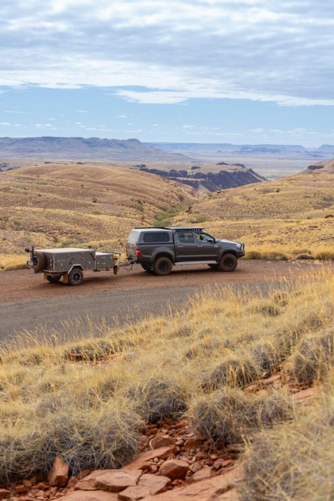 Austrack Camper Trailer in Nature