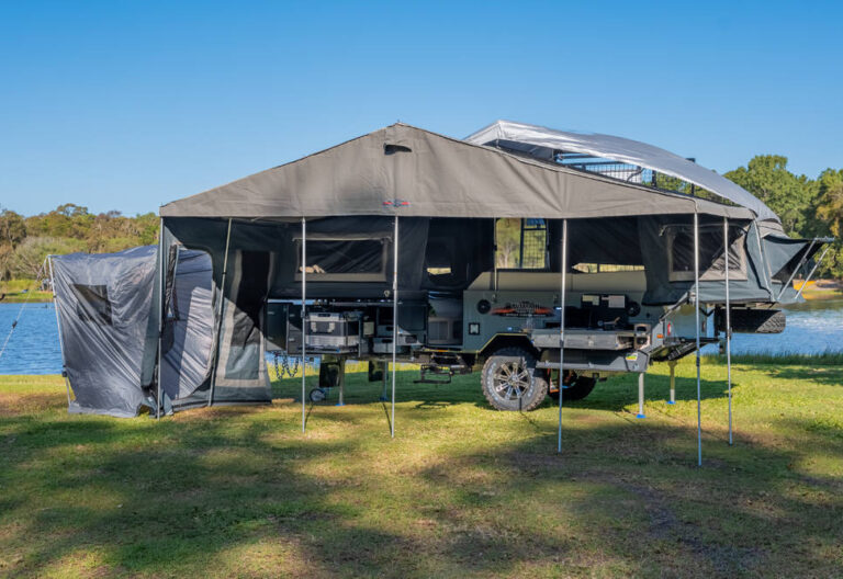 PLENTY-X Double Folding Camper Trailer