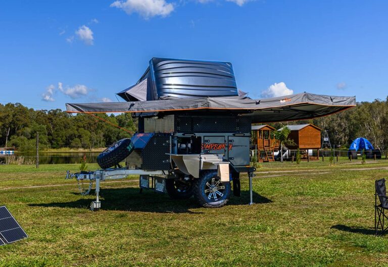 SIMPSON X Rooftop Tent Camper Trailer